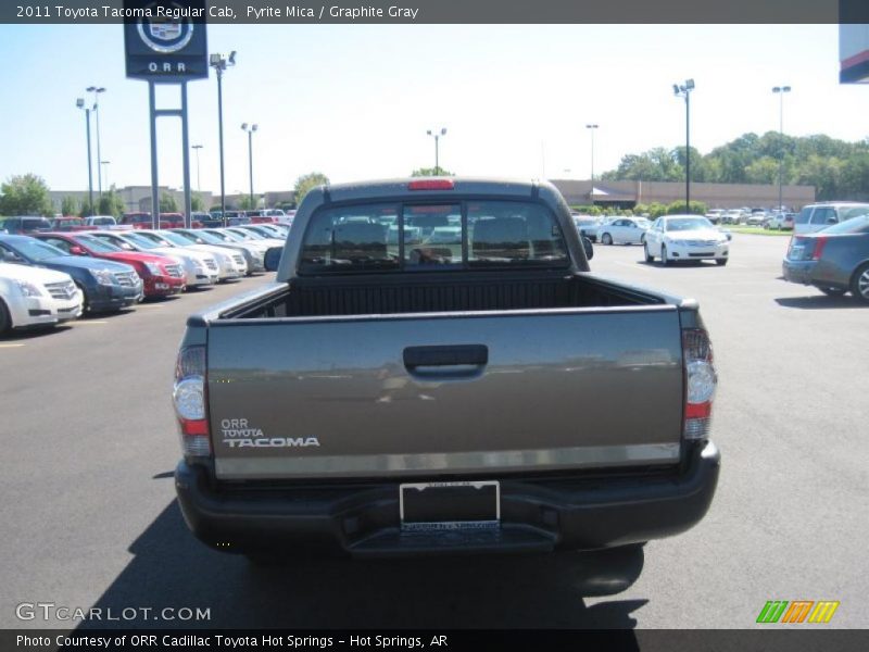 Pyrite Mica / Graphite Gray 2011 Toyota Tacoma Regular Cab