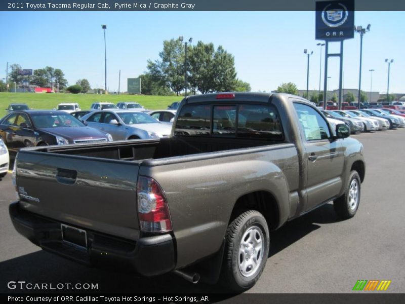 Pyrite Mica / Graphite Gray 2011 Toyota Tacoma Regular Cab