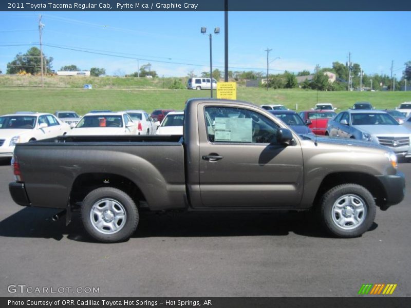 Pyrite Mica / Graphite Gray 2011 Toyota Tacoma Regular Cab