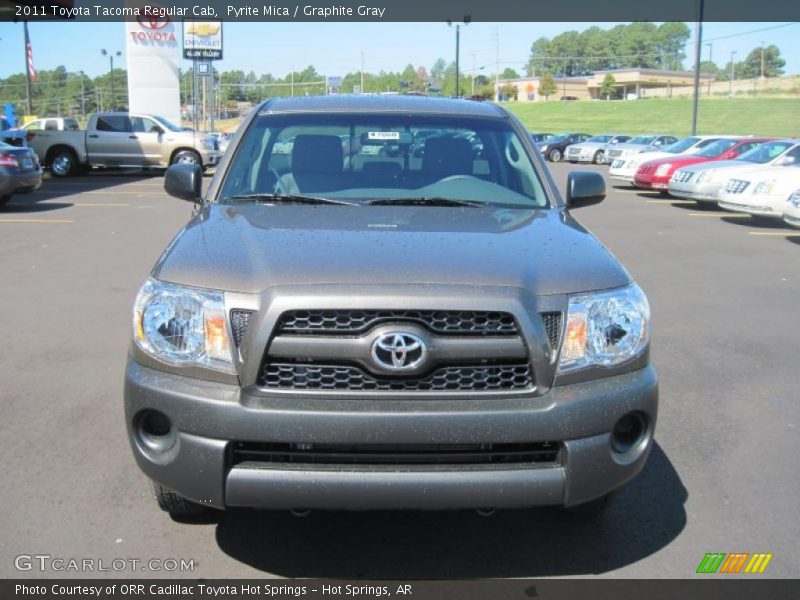 Pyrite Mica / Graphite Gray 2011 Toyota Tacoma Regular Cab