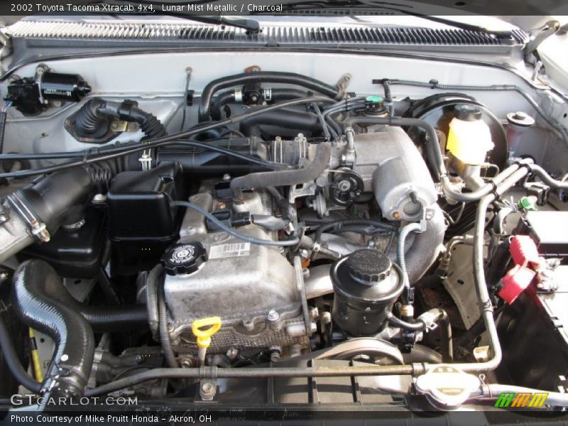 Lunar Mist Metallic / Charcoal 2002 Toyota Tacoma Xtracab 4x4