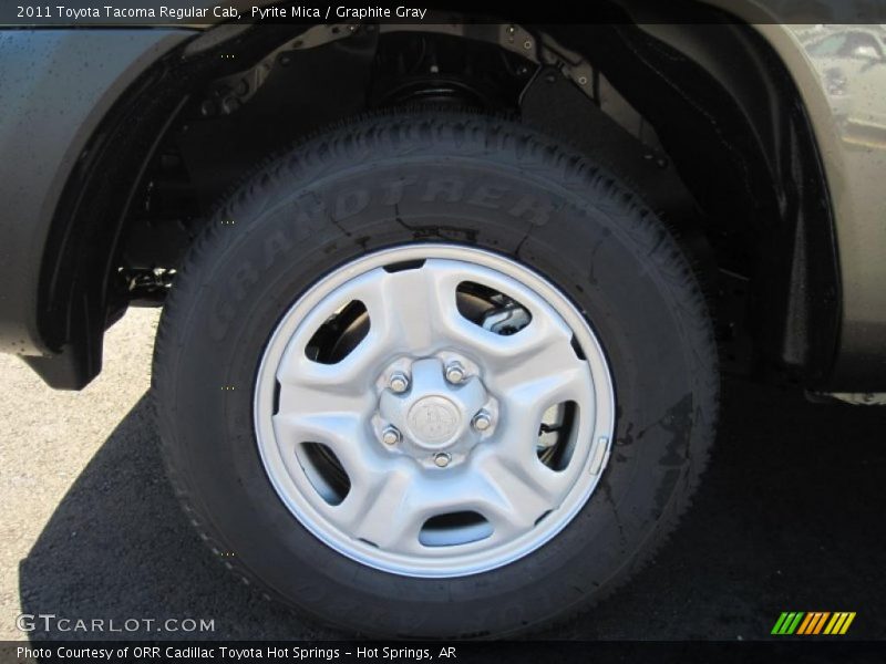 Pyrite Mica / Graphite Gray 2011 Toyota Tacoma Regular Cab