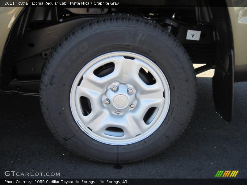 Pyrite Mica / Graphite Gray 2011 Toyota Tacoma Regular Cab
