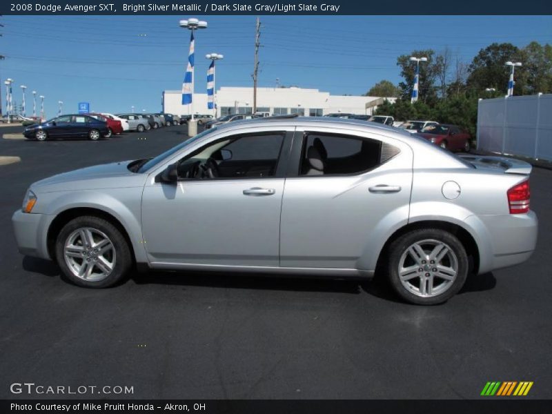 Bright Silver Metallic / Dark Slate Gray/Light Slate Gray 2008 Dodge Avenger SXT
