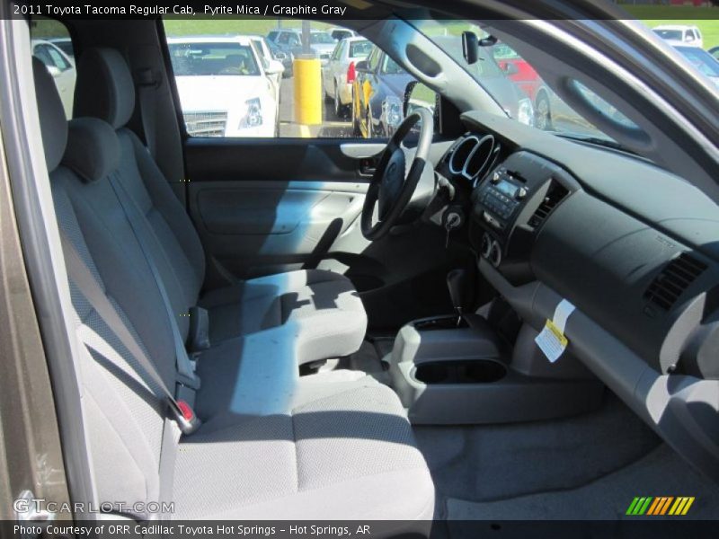 Pyrite Mica / Graphite Gray 2011 Toyota Tacoma Regular Cab