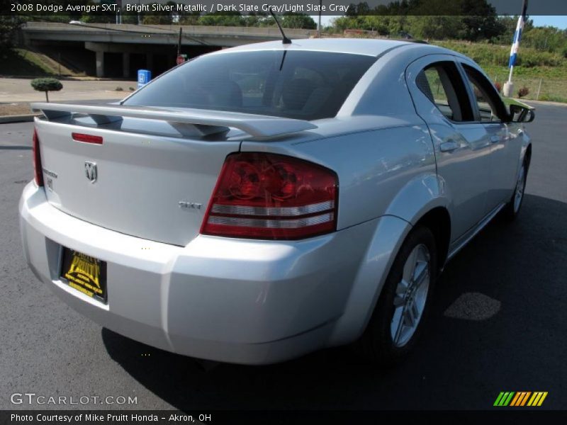 Bright Silver Metallic / Dark Slate Gray/Light Slate Gray 2008 Dodge Avenger SXT