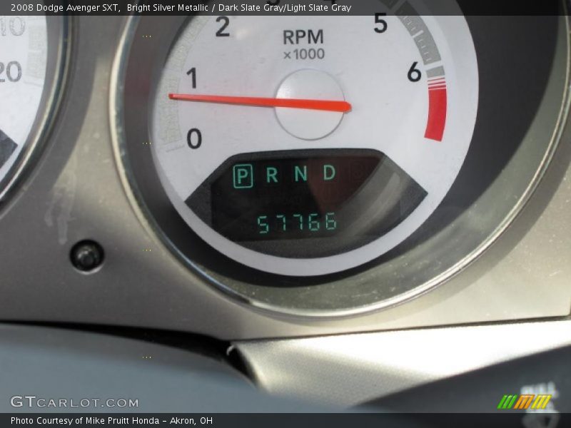Bright Silver Metallic / Dark Slate Gray/Light Slate Gray 2008 Dodge Avenger SXT