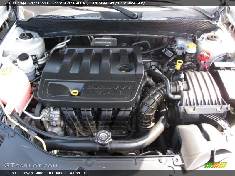 Bright Silver Metallic / Dark Slate Gray/Light Slate Gray 2008 Dodge Avenger SXT