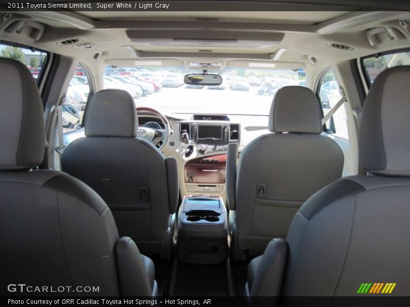 Super White / Light Gray 2011 Toyota Sienna Limited