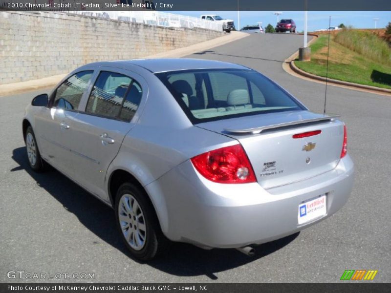 Silver Ice Metallic / Gray 2010 Chevrolet Cobalt LT Sedan