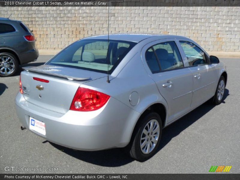 Silver Ice Metallic / Gray 2010 Chevrolet Cobalt LT Sedan