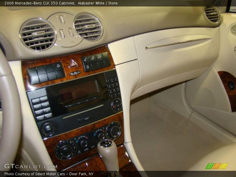 Alabaster White / Stone 2006 Mercedes-Benz CLK 350 Cabriolet