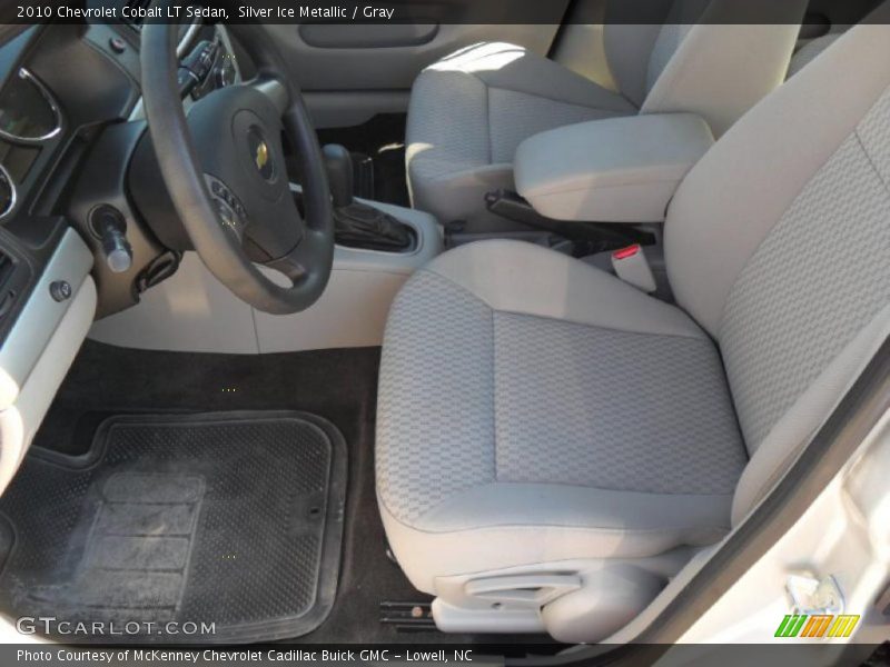 Silver Ice Metallic / Gray 2010 Chevrolet Cobalt LT Sedan