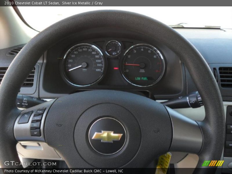 Silver Ice Metallic / Gray 2010 Chevrolet Cobalt LT Sedan