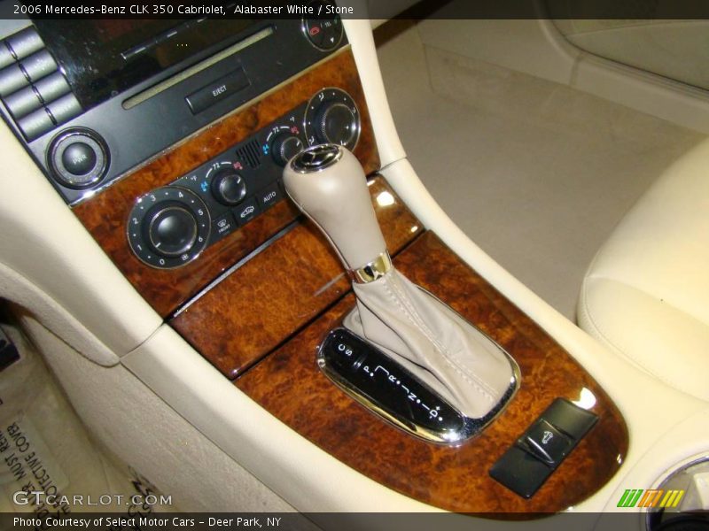 Alabaster White / Stone 2006 Mercedes-Benz CLK 350 Cabriolet