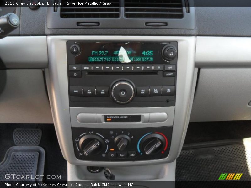 Silver Ice Metallic / Gray 2010 Chevrolet Cobalt LT Sedan