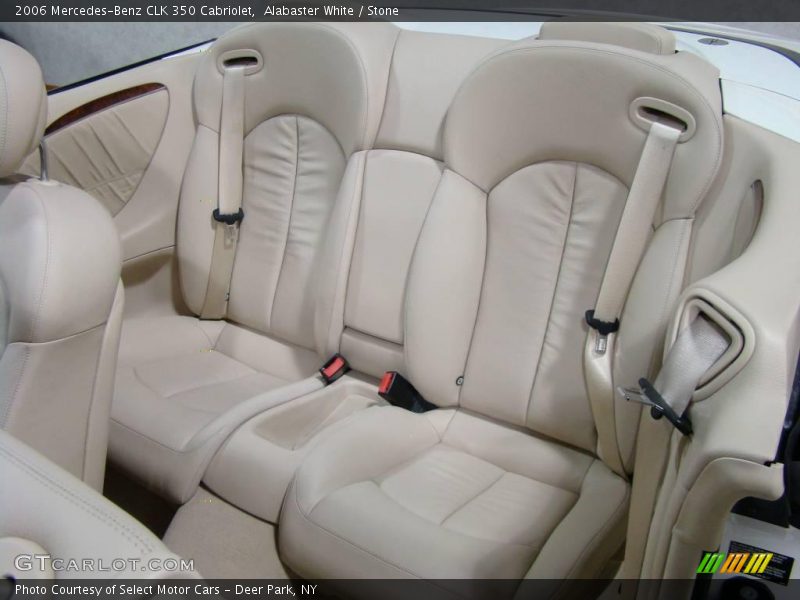 Alabaster White / Stone 2006 Mercedes-Benz CLK 350 Cabriolet