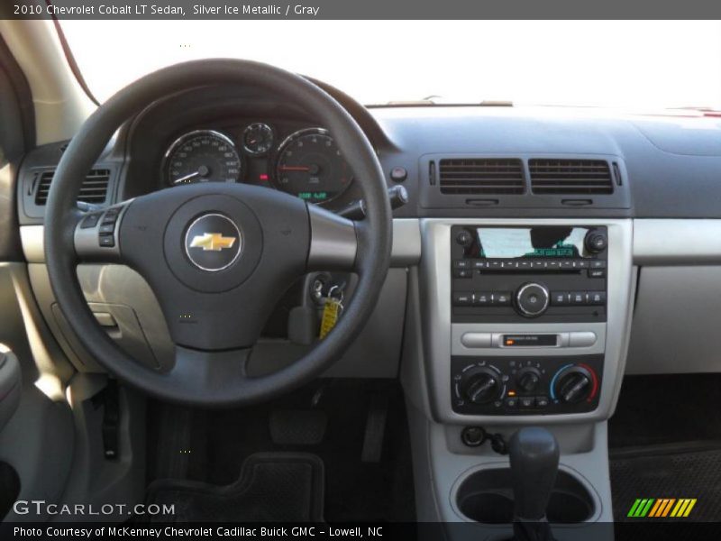 Silver Ice Metallic / Gray 2010 Chevrolet Cobalt LT Sedan