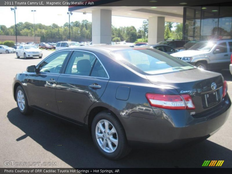 Magnetic Gray Metallic / Ash 2011 Toyota Camry LE