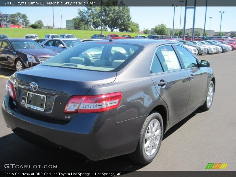 Magnetic Gray Metallic / Ash 2011 Toyota Camry LE
