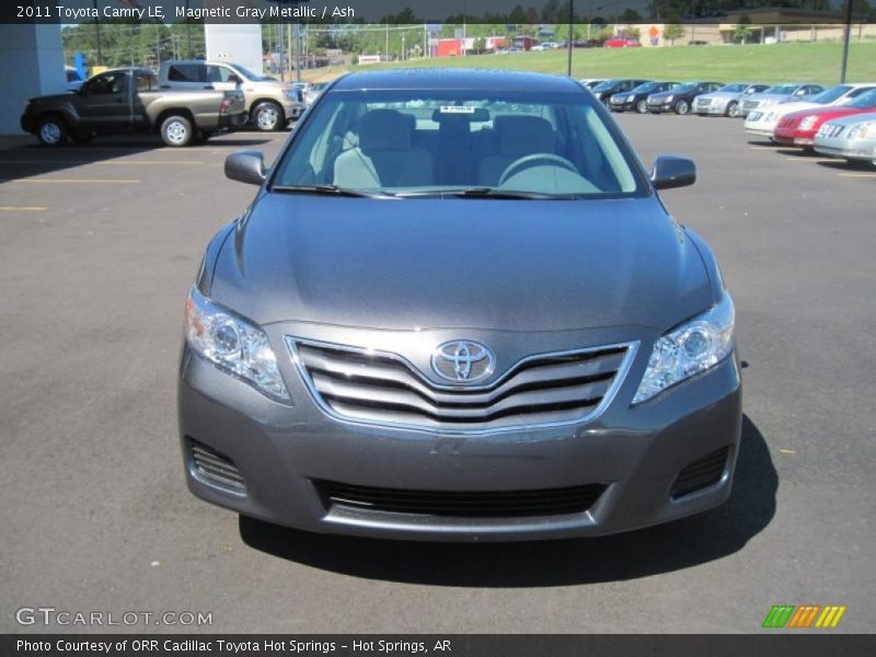 Magnetic Gray Metallic / Ash 2011 Toyota Camry LE