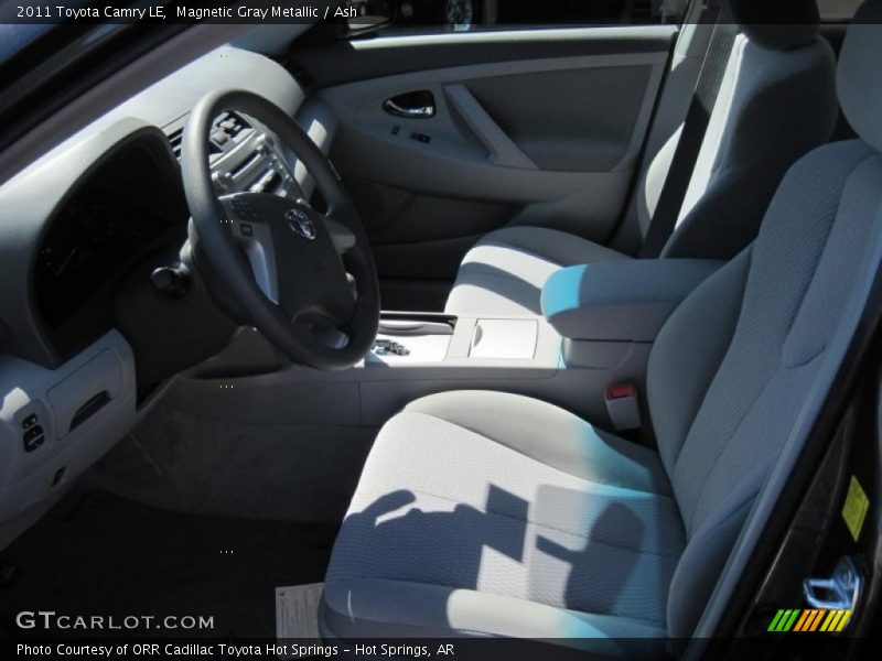Magnetic Gray Metallic / Ash 2011 Toyota Camry LE