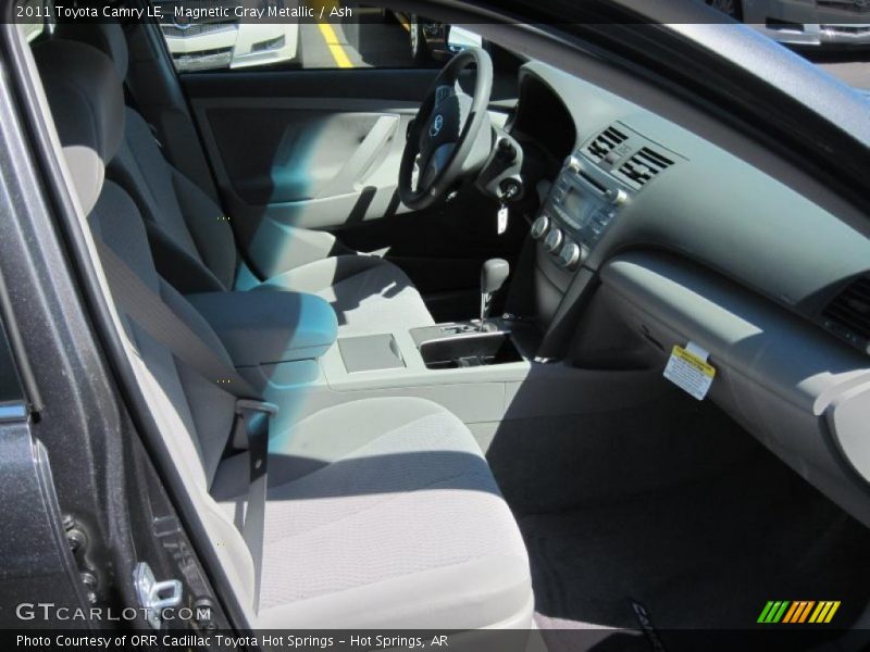 Magnetic Gray Metallic / Ash 2011 Toyota Camry LE