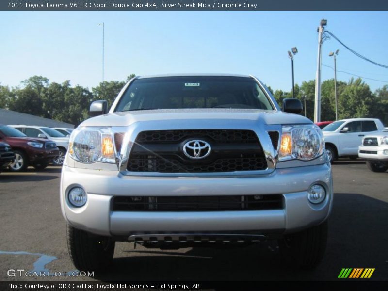 Silver Streak Mica / Graphite Gray 2011 Toyota Tacoma V6 TRD Sport Double Cab 4x4