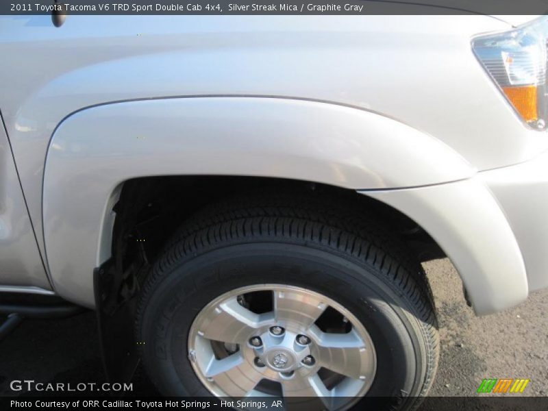 Silver Streak Mica / Graphite Gray 2011 Toyota Tacoma V6 TRD Sport Double Cab 4x4