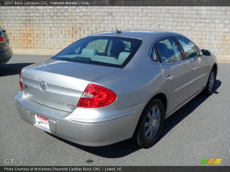 Platinum Metallic / Gray 2007 Buick LaCrosse CXL
