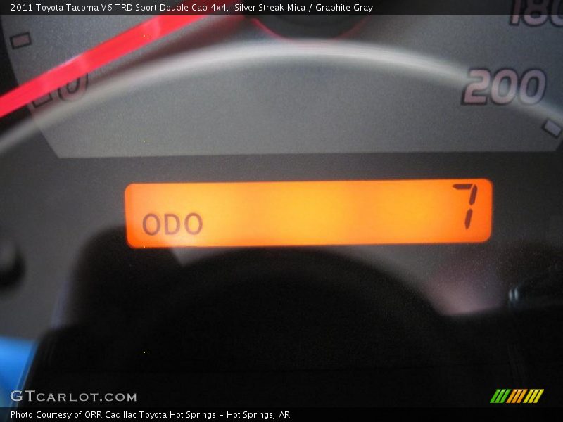 Silver Streak Mica / Graphite Gray 2011 Toyota Tacoma V6 TRD Sport Double Cab 4x4