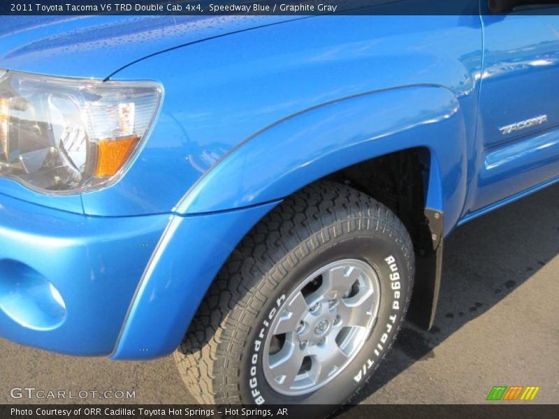 Speedway Blue / Graphite Gray 2011 Toyota Tacoma V6 TRD Double Cab 4x4
