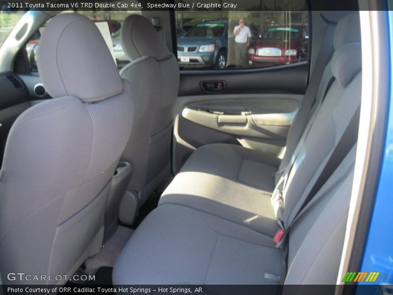 Speedway Blue / Graphite Gray 2011 Toyota Tacoma V6 TRD Double Cab 4x4