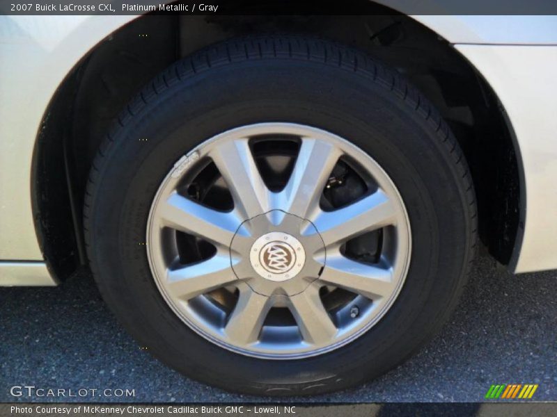 Platinum Metallic / Gray 2007 Buick LaCrosse CXL