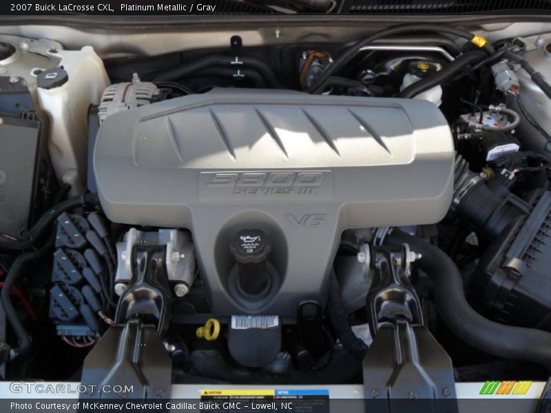 Platinum Metallic / Gray 2007 Buick LaCrosse CXL