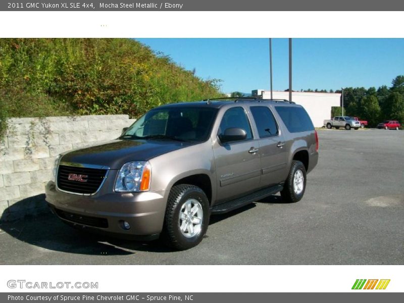Mocha Steel Metallic / Ebony 2011 GMC Yukon XL SLE 4x4