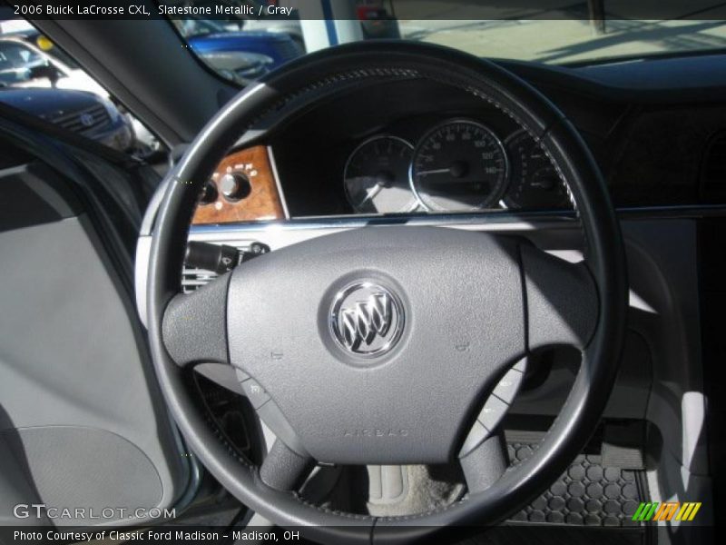 Slatestone Metallic / Gray 2006 Buick LaCrosse CXL