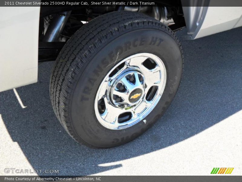 Sheer Silver Metallic / Dark Titanium 2011 Chevrolet Silverado 2500HD Regular Cab
