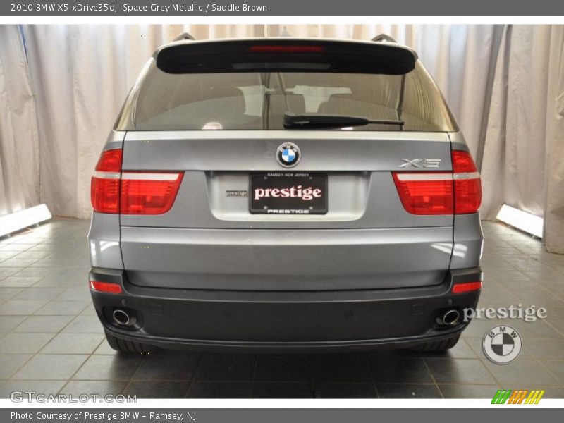 Space Grey Metallic / Saddle Brown 2010 BMW X5 xDrive35d