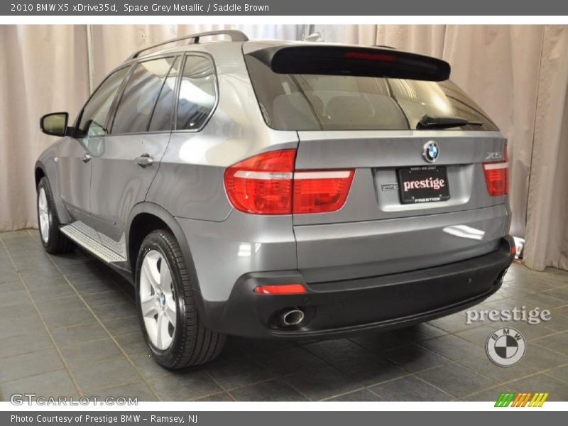 Space Grey Metallic / Saddle Brown 2010 BMW X5 xDrive35d