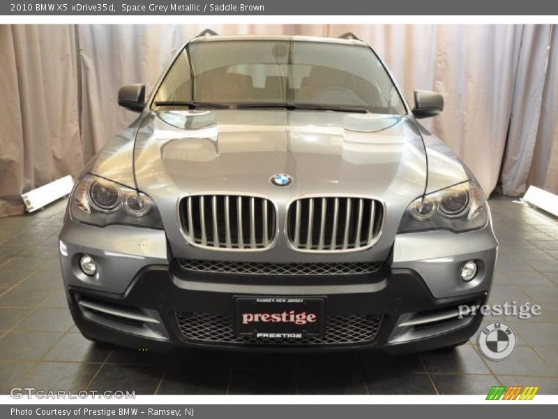 Space Grey Metallic / Saddle Brown 2010 BMW X5 xDrive35d