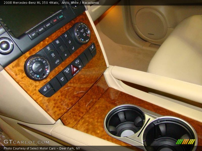 Arctic White / Macadamia 2008 Mercedes-Benz ML 350 4Matic