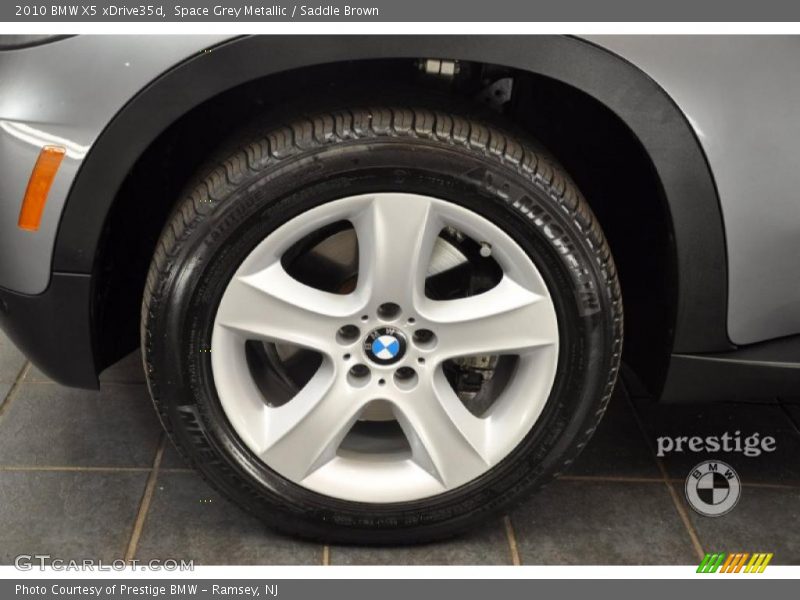 Space Grey Metallic / Saddle Brown 2010 BMW X5 xDrive35d