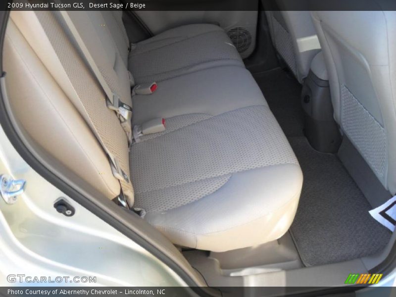 Desert Sage / Beige 2009 Hyundai Tucson GLS