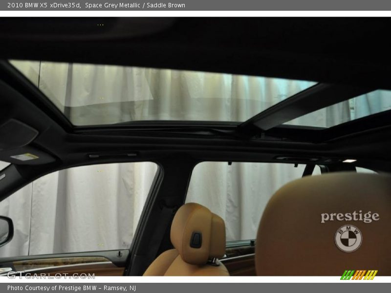 Space Grey Metallic / Saddle Brown 2010 BMW X5 xDrive35d