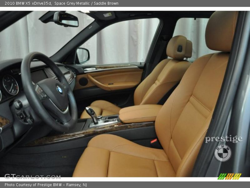 Space Grey Metallic / Saddle Brown 2010 BMW X5 xDrive35d