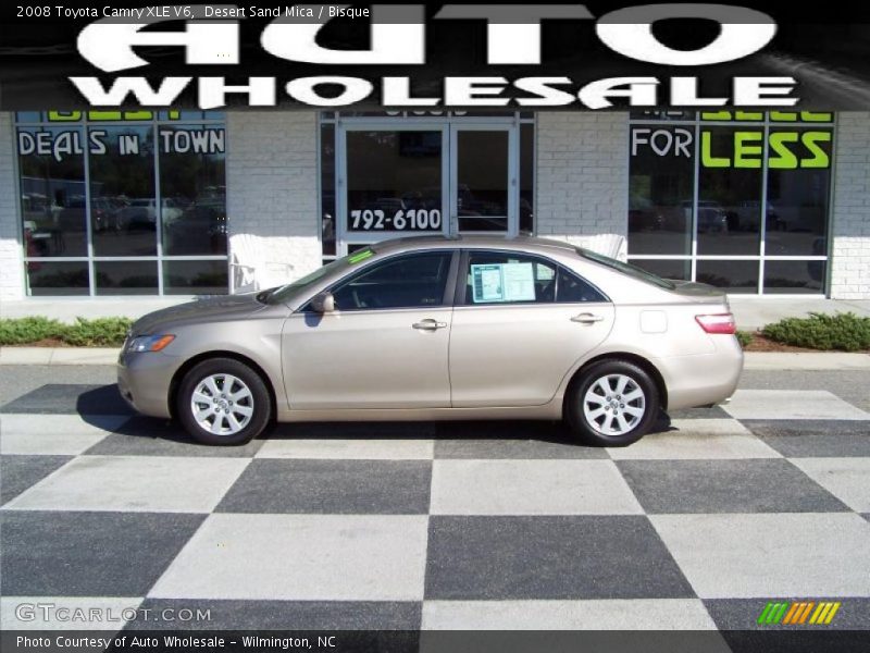 Desert Sand Mica / Bisque 2008 Toyota Camry XLE V6