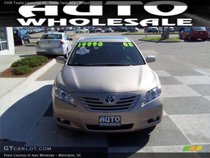 Desert Sand Mica / Bisque 2008 Toyota Camry XLE V6