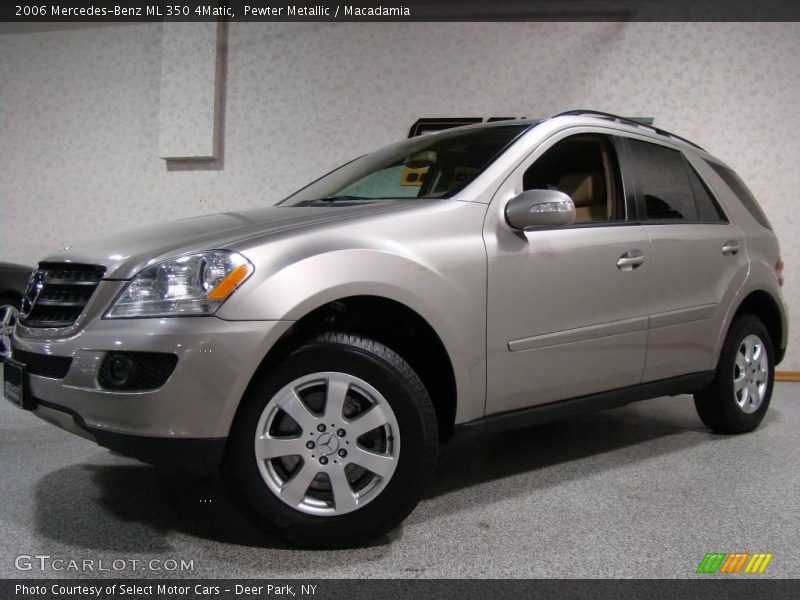 Pewter Metallic / Macadamia 2006 Mercedes-Benz ML 350 4Matic