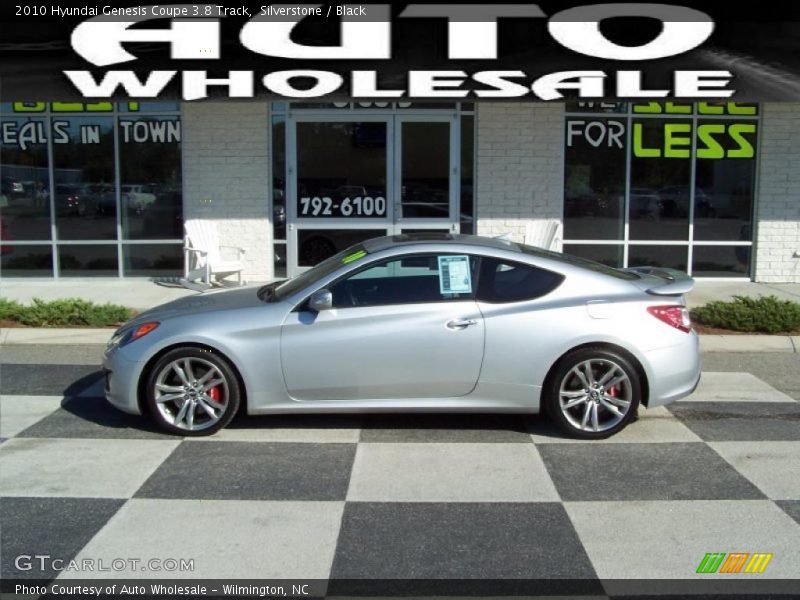 Silverstone / Black 2010 Hyundai Genesis Coupe 3.8 Track